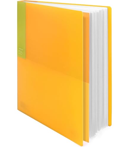 Amazon.com: Kokuyo Novita α, Expandable File Clear Book, Display